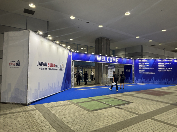 JAPAN BUILDで最新技術・サービスを視察しました。